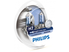 Галогеновая лампа Philips H7 Crystal Vision 4300К набор